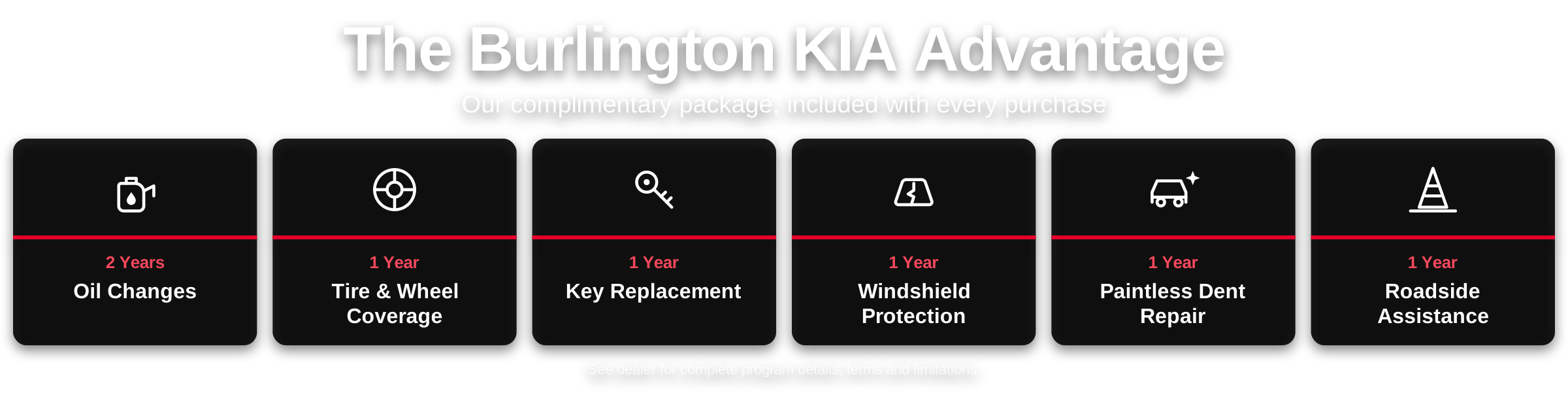 Burlington KIA Advantage Banner
